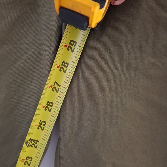 J BRAND Olive Green Mid Rise Cuffed Hem Jeans - Picture 6 of 7